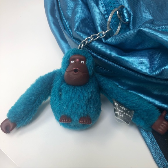 Kipling Backpack Metallic Blue - Picture 7 of 13